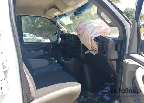 2020 Chevrolet Express G2500 Rwd 2500 Regular Wheelbase Wt из США, поврежденный, VIN 1GCWGAFG8L1213955